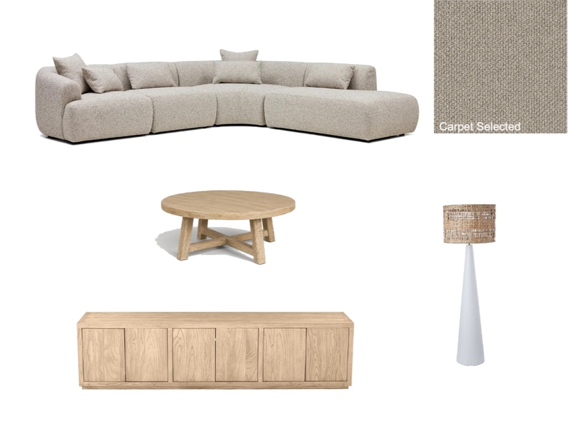 Lounge / Media room - Shell Cove Interior Design Mood Board by Savannah Interior Design
