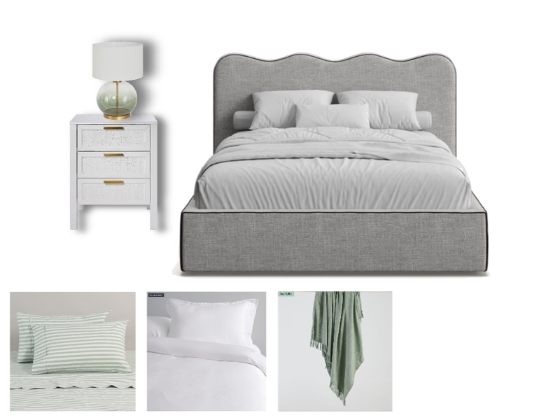 Project Sutton Bed 2 Interior Design Mood Board by Manea Interior Design & Styling
