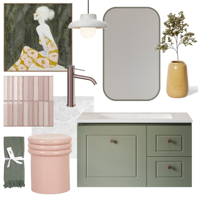 Sage & Sorbet | Nevada Classic with Jazz Arch Frame Mirror Interior Design Mood Board by Timberline Sage & Sorbet | Nevada Classic with Jazz Arch Frame Mirror Interior Design Mood Board by Timberline