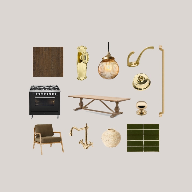 Traditional Cottage Interior Design Mood Board by TradCo