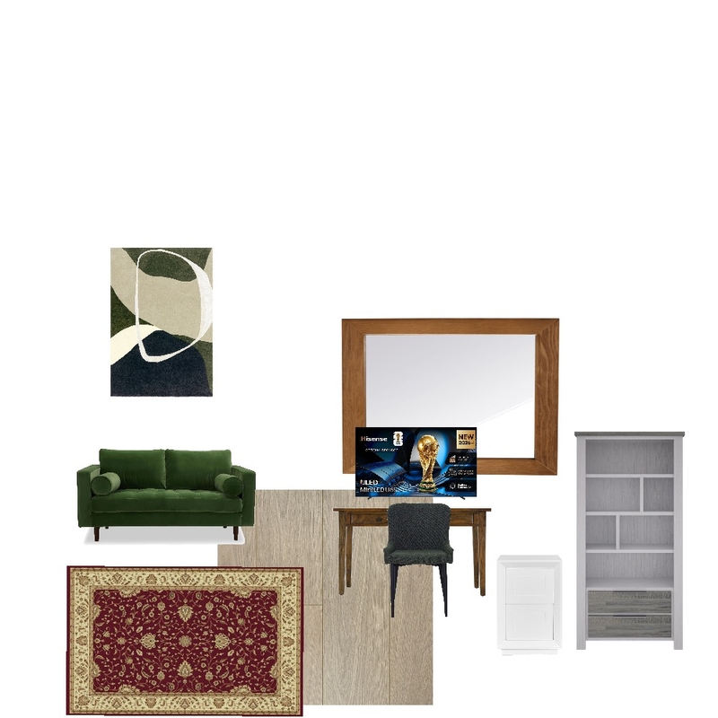 Study Interior Design Mood Board by Someone Else’s Money