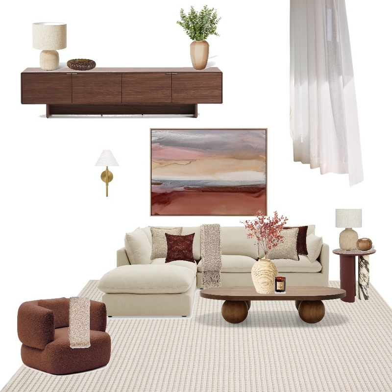 Living Room Stressful Home Interior Design Mood Board by studiomello Living Room Stressful Home Interior Design Mood Board by studiomello