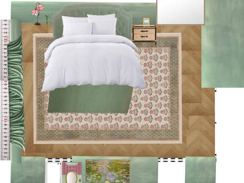 Bedroom Suite Mint Interior Design Mood Board by dl2407