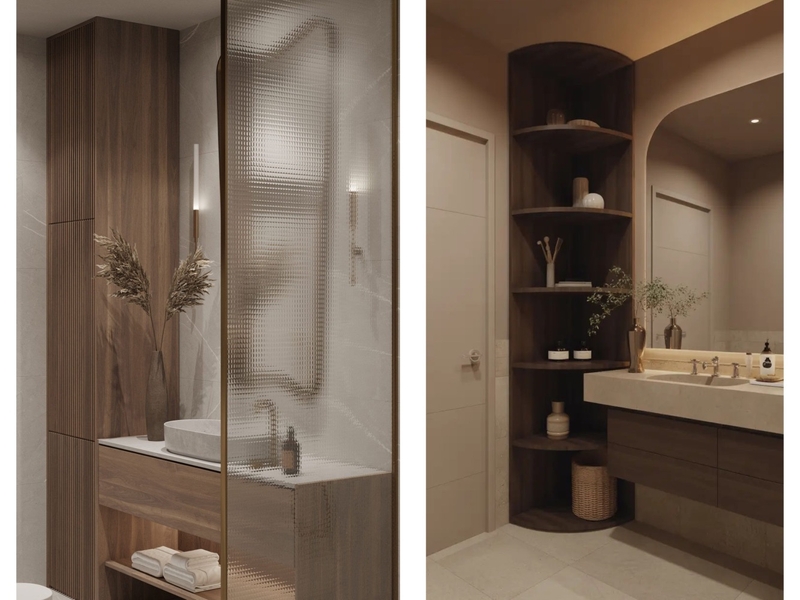 Spare Bathroom (Garage Side) Interior Design Mood Board by JSM