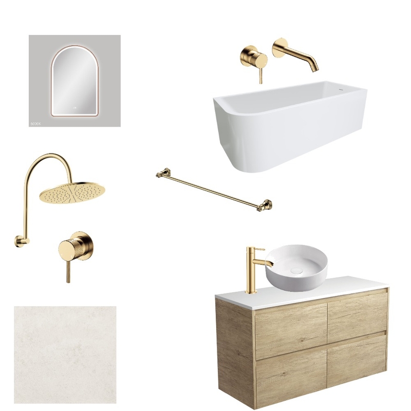 Main Bathroom Interior Design Mood Board by nayjolly.1@gmail.com