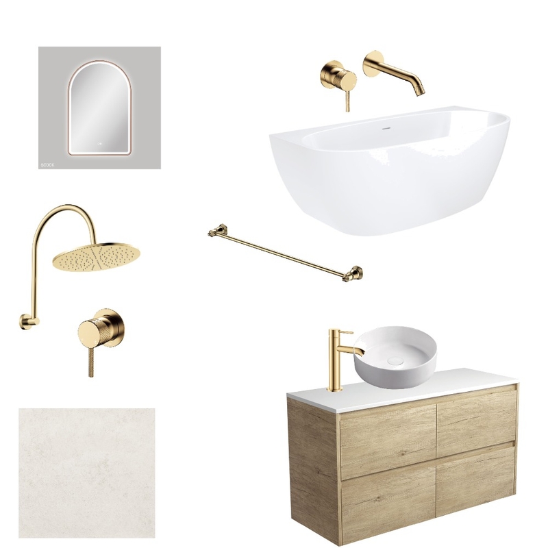 Main Bathroom Interior Design Mood Board by nayjolly.1@gmail.com