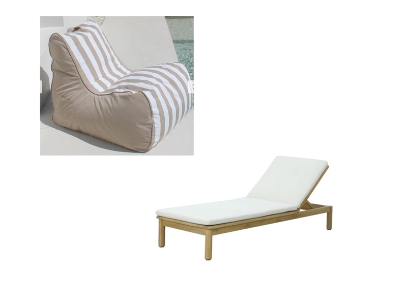 Seaview - Pool Area Interior Design Mood Board by The Stylist Airlie Beach