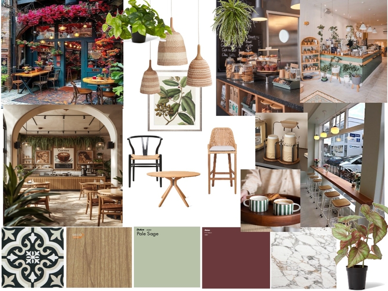 Bar Boutique Interior Design Mood Board by Natsfe Bar Boutique Interior Design Mood Board by Natsfe