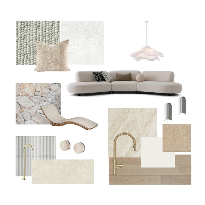 costal home Interior Design Mood Board by morlly