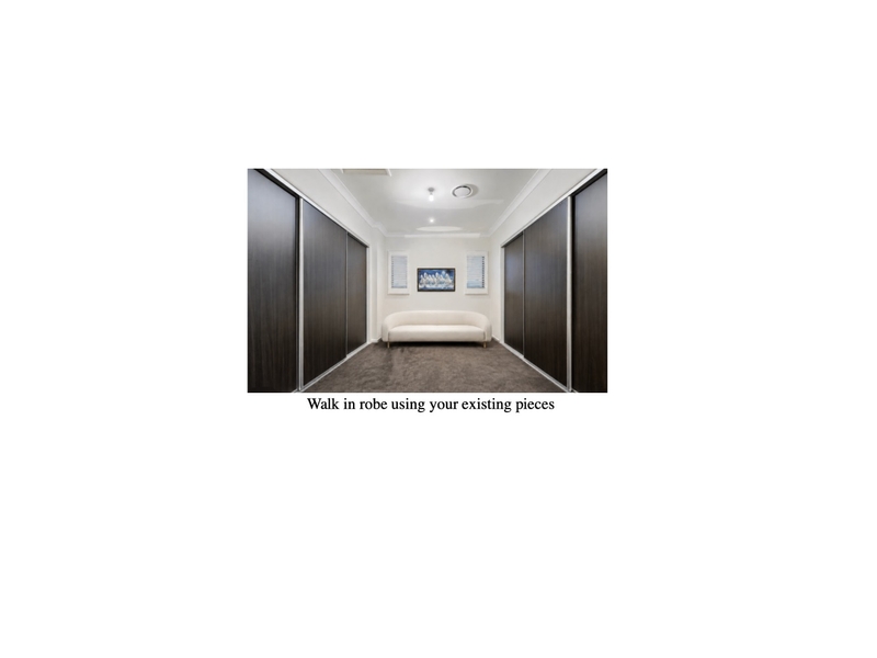 Walk in robe Interior Design Mood Board by IIDR Interior Design
