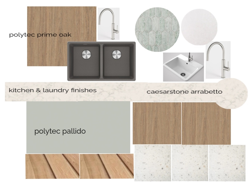 23 dawes view kitchen & laundry finishes Interior Design Mood Board by Samanthar
