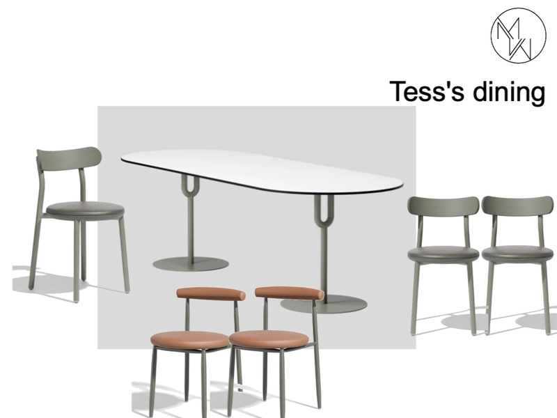 tess's dining room Interior Design Mood Board by mel wilson interiors