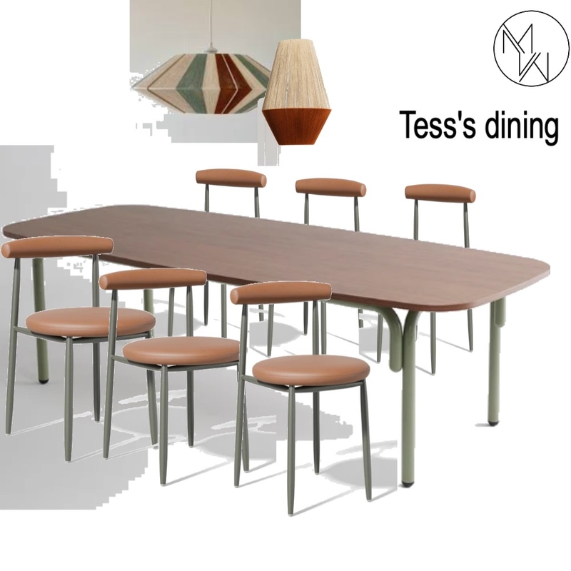 tess's dining room Interior Design Mood Board by mel wilson interiors