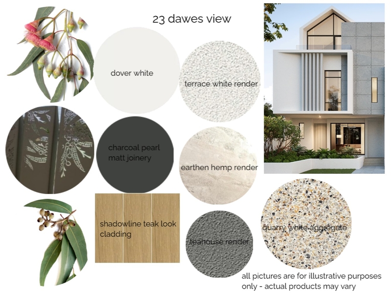 23 dawes view exterior aug 7 Interior Design Mood Board by Samanthar