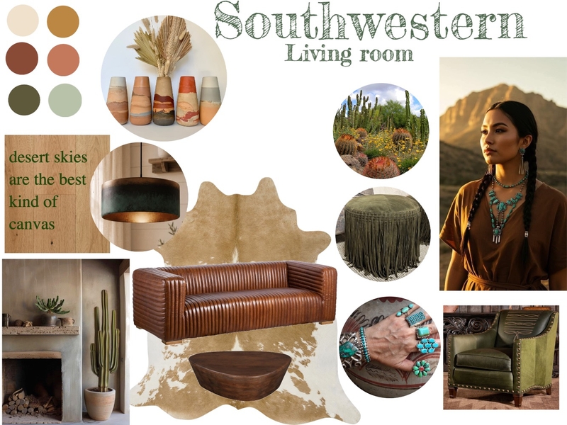 Southwestern Interior Design Mood Board by AddieRaeLovelace Southwestern Interior Design Mood Board by AddieRaeLovelace