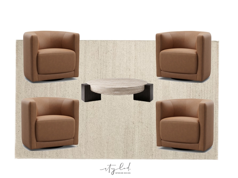 Mills Sitting Interior Design Mood Board by Styled Interior Design
