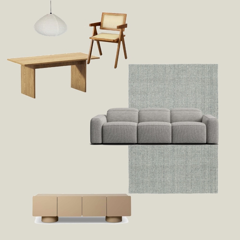 Living/Dining Interior Design Mood Board by c_laretriffett