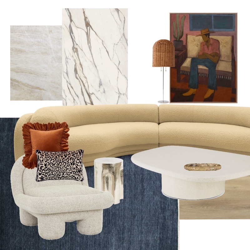 Western Vibes Interior Design Mood Board by Genevieve Erougian Western Vibes Interior Design Mood Board by Genevieve Erougian