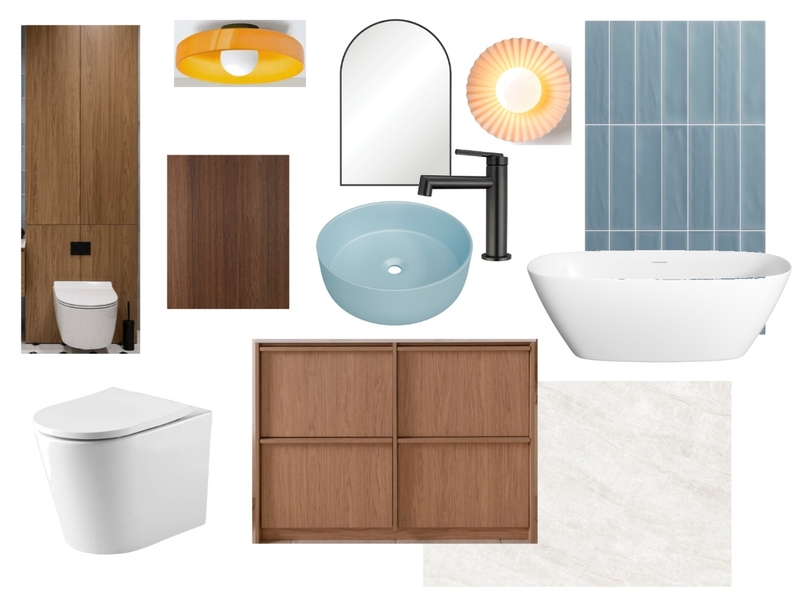 kupatilo Interior Design Mood Board by ninat19
