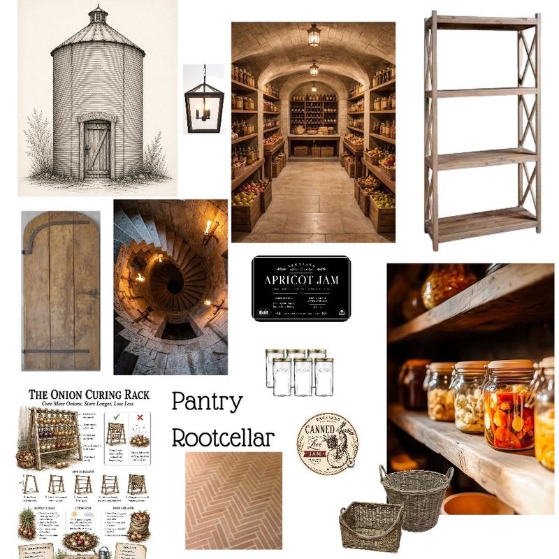 Pantry Interior Design Mood Board by otjiwa@gmail.com