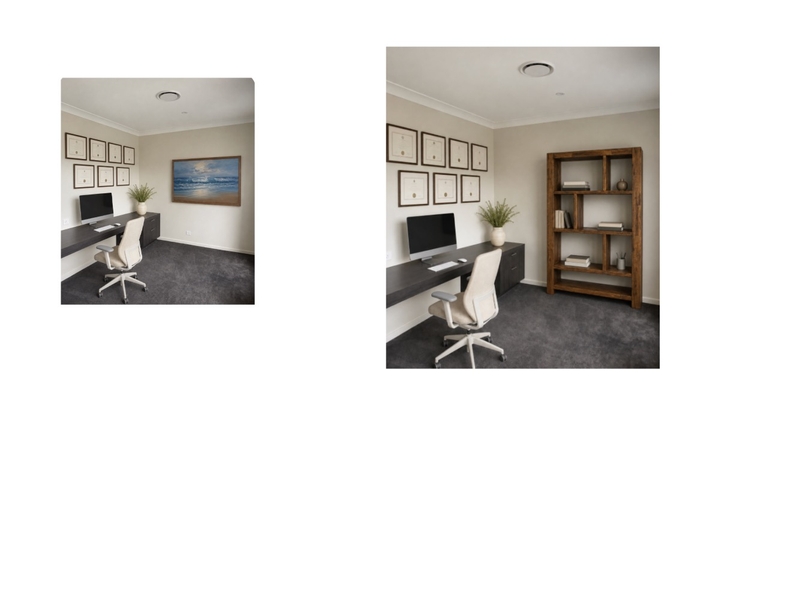 Home Office Interior Design Mood Board by IIDR Interior Design