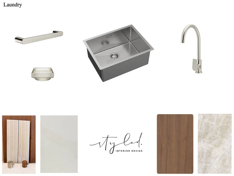 Mangan - Laundry Product Board Interior Design Mood Board by Styled Interior Design