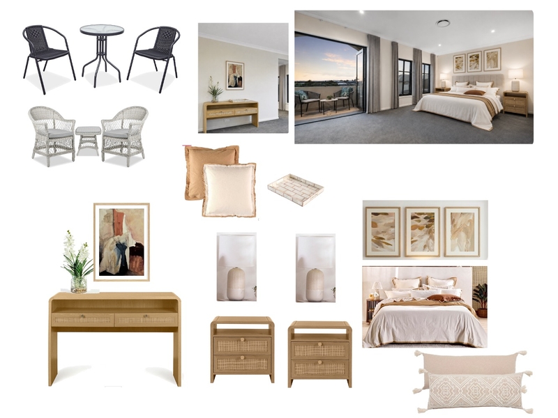 Main Bedroom Interior Design Mood Board by IIDR Interior Design