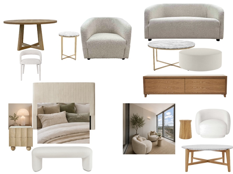Barangaroo Apartment Interior Design Mood Board by paulette.joshi