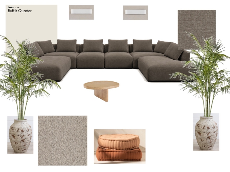 Project Boronia Media room Interior Design Mood Board by Manea Interior Design & Styling