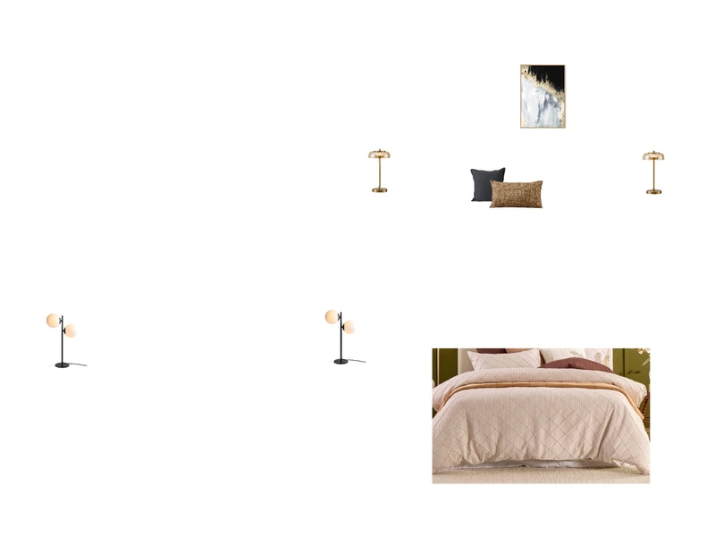 Bedroom 4 Interior Design Mood Board by IIDR Interior Design