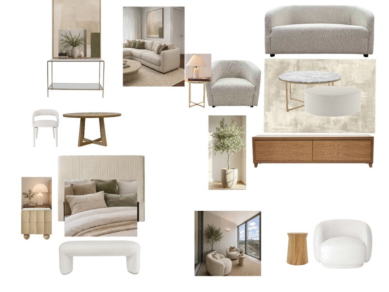 Barangaroo Apartment Interior Design Mood Board by paulette.joshi