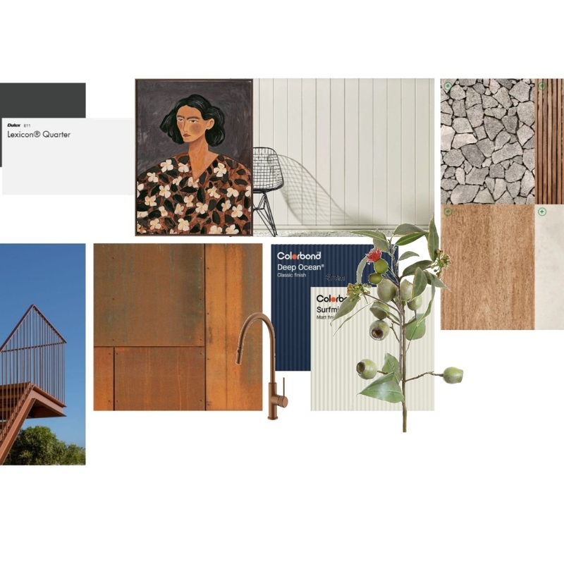 Craig Road Interior Design Mood Board by raddarchitecture