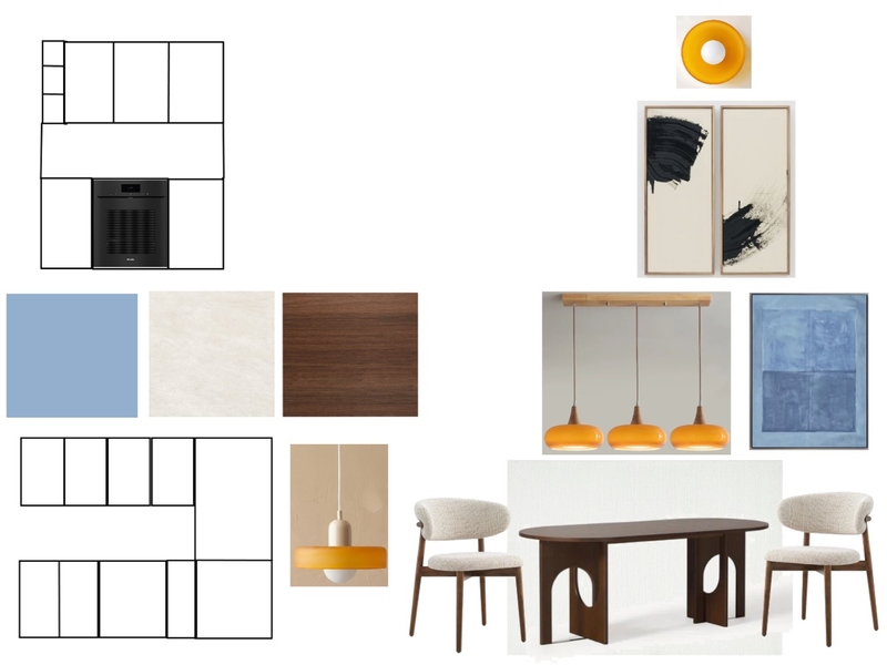 kuhinja i trpezarija Interior Design Mood Board by ninat19