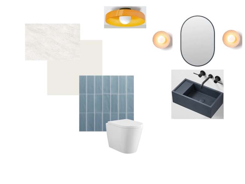 toalet Interior Design Mood Board by ninat19