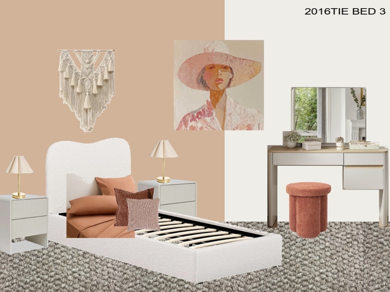 2016TIE BED 3 Interior Design Mood Board by Long Island Homes Pty Ltd
