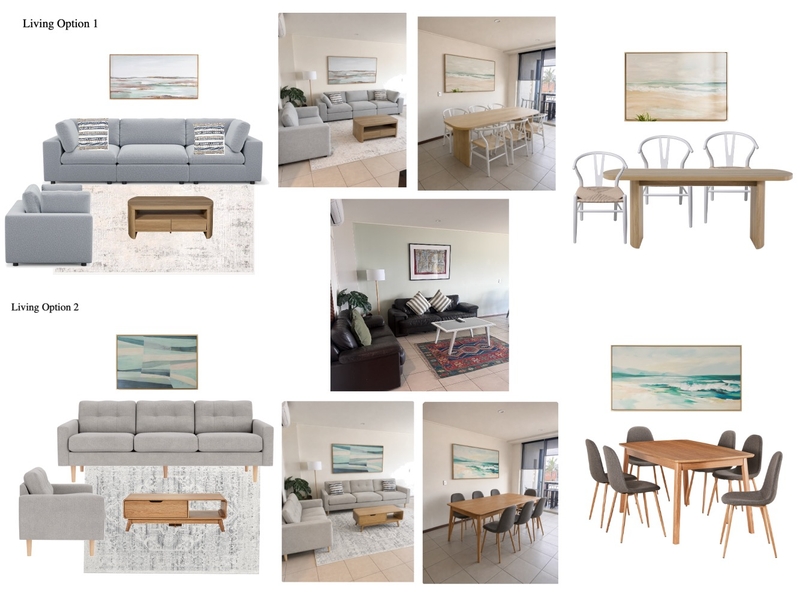 Living + Dining Interior Design Mood Board by IIDR Interior Design