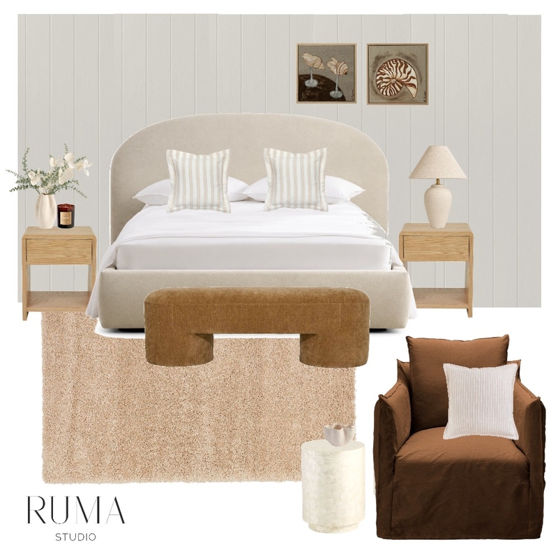 Hornick Residence - Master Bedroom Interior Design Mood Board by Ruma Studio Hornick Residence - Master Bedroom Interior Design Mood Board by Ruma Studio