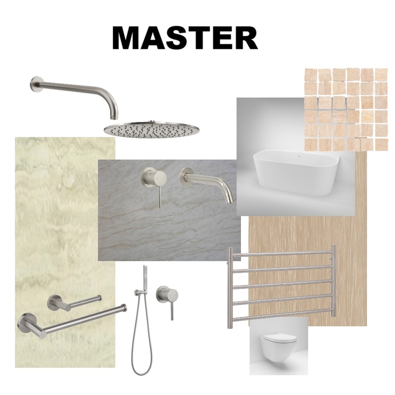 MASTER & ENSUITE Interior Design Mood Board by FMA INTERIORS