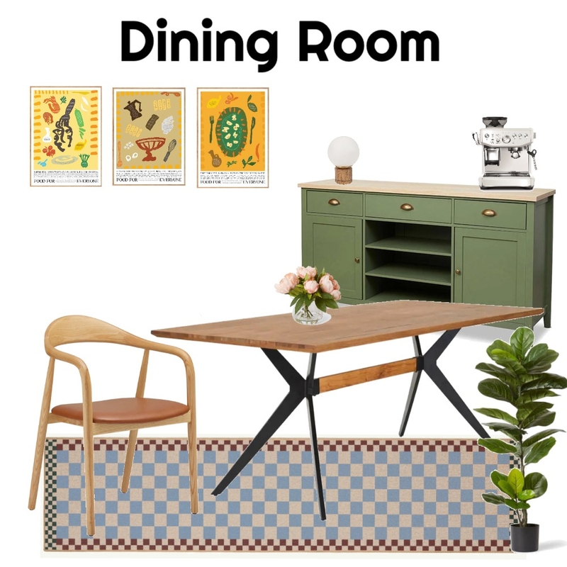 Dining Room Interior Design Mood Board by diana.hall12@hotmail.com