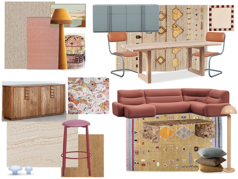 164 Vintners Quindalup Interior Design Mood Board by Wood Street Interiors