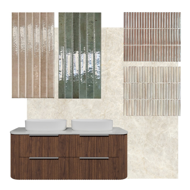 Farmhouse/Mid Century Modern Interior Design Mood Board by Christie Wood