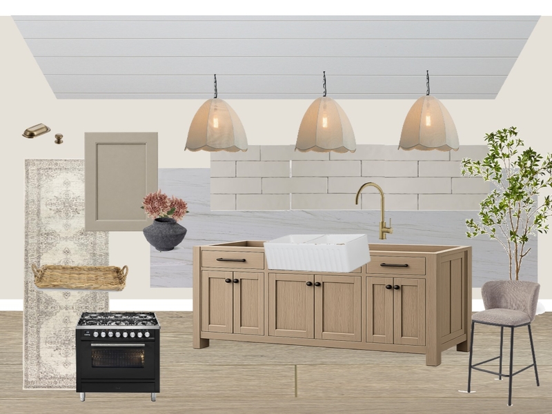 Neutral Modern Farmhouse Kitchen Interior Design Mood Board by Your Design Companion Neutral Modern Farmhouse Kitchen Interior Design Mood Board by Your Design Companion