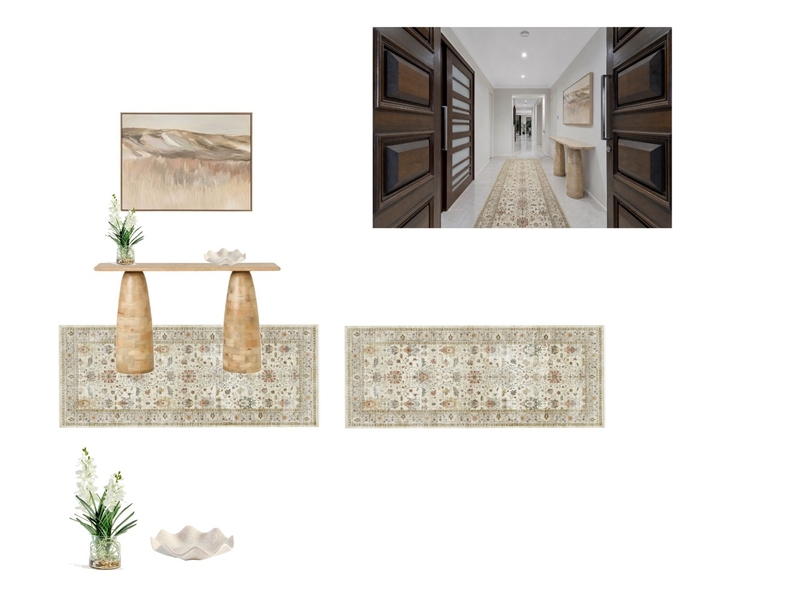 Entry Interior Design Mood Board by IIDR Interior Design