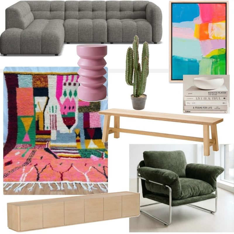 Lounge Interior Design Mood Board by KC