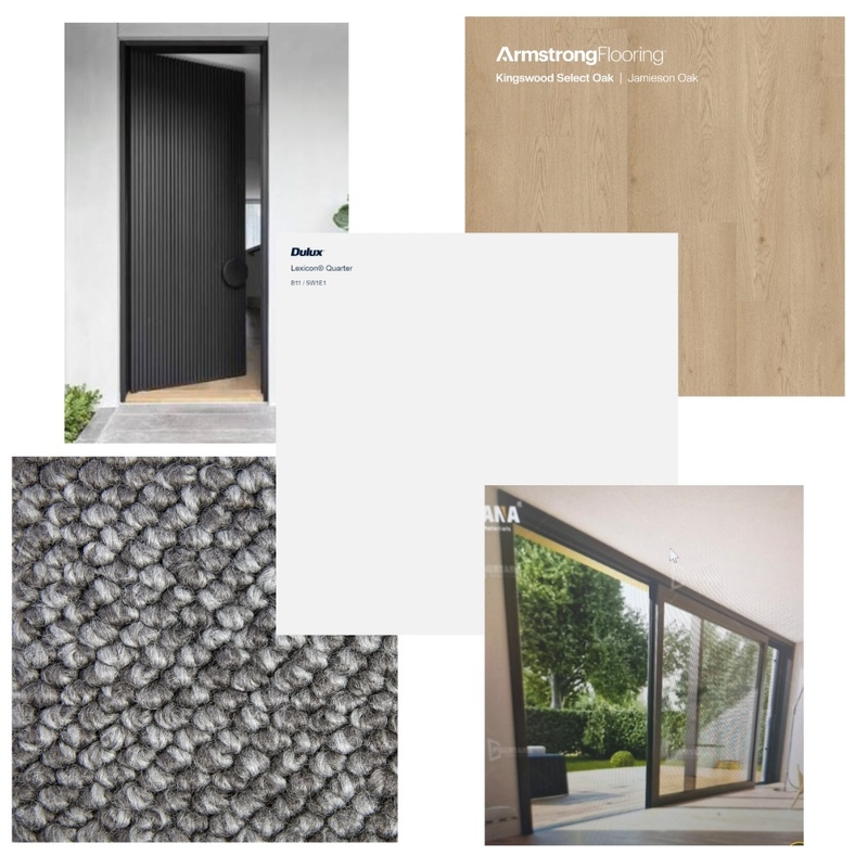 Flooring, walls, entrance door Interior Design Mood Board by KC