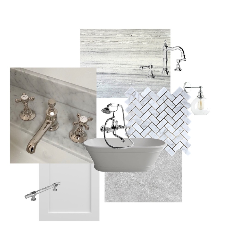 hampton style bathroom Interior Design Mood Board by tahliadiberardino