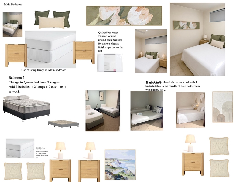 Bedrooms Interior Design Mood Board by IIDR Interior Design