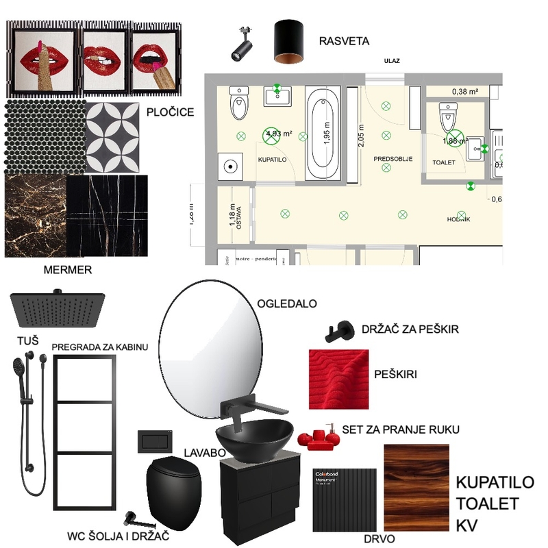 KV KUPATILO I TOALET diplomski rad Interior Design Mood Board by kalence333 KV KUPATILO I TOALET diplomski rad Interior Design Mood Board by kalence333