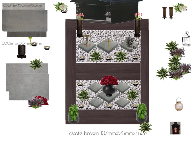 temp monument ideas  espresso everdeck Interior Design Mood Board by Sonya Ditto