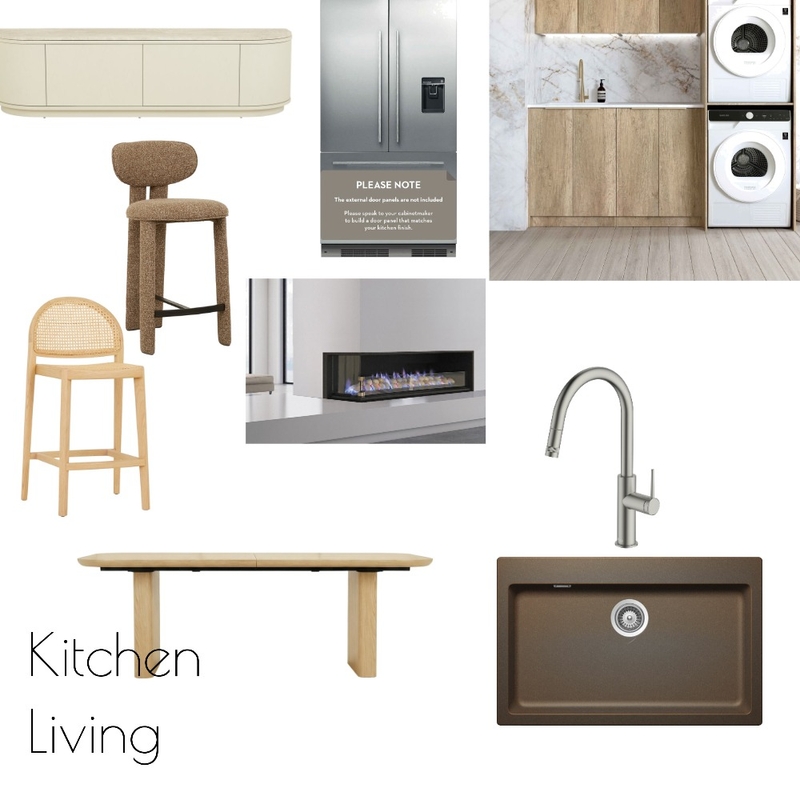 Kitchen Interior Design Mood Board by loevly